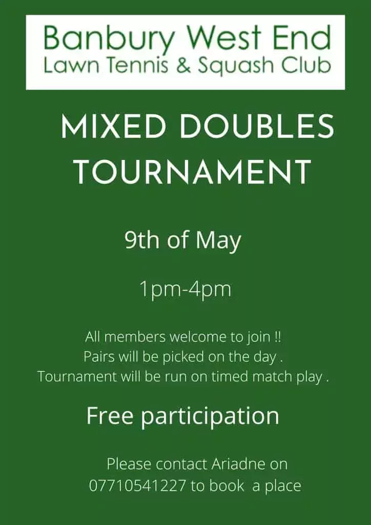 Mixed Double Tournament