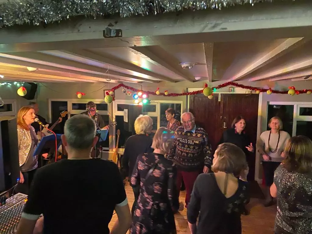 Christmas dancing