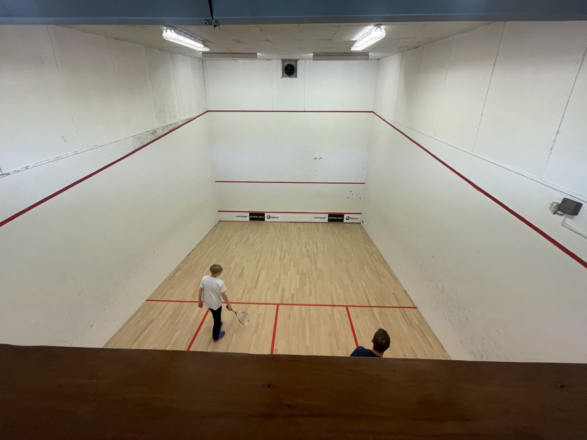 Squash picture open day